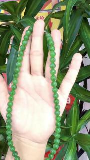 玉至峰 和田玉碧玉项链