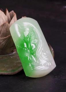 绿色和田玉的诱惑,你着迷了吗?