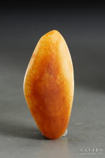 回流,和田玉原石籽料把件