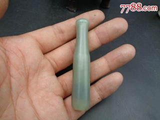 下乡收来的清代和田玉烟嘴,和田玉,se41321427,零售,7788和田玉收藏
